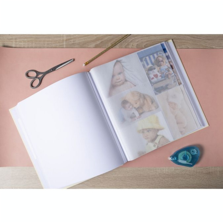 Album Photo Livre 60 pages blanches 29 x 32 cm Sweet Jaune - Exacompta - Rougier et Plé