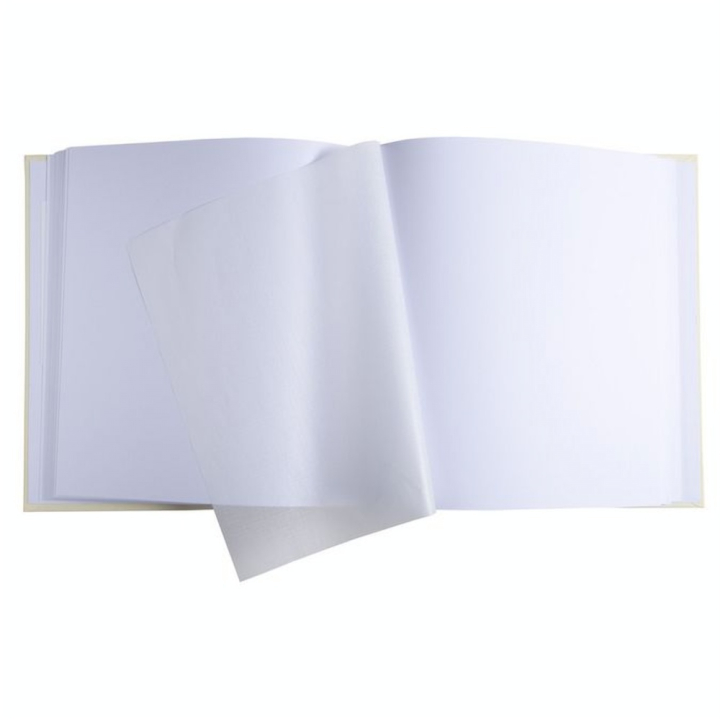 Album Photo Livre 60 pages blanches 29 x 32 cm Sweet Jaune - Exacompta - Rougier et Plé