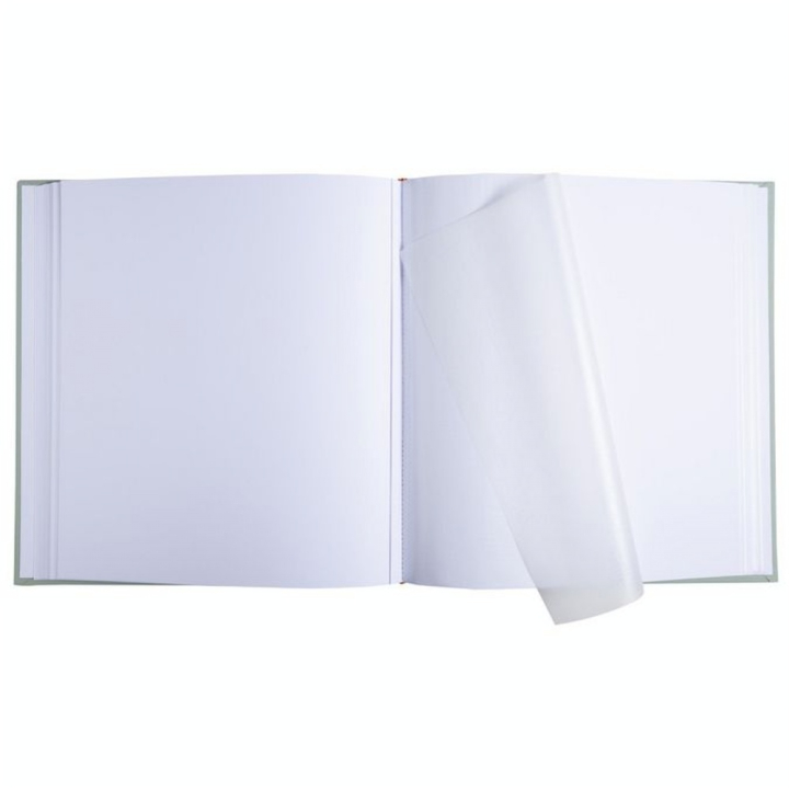 Album Photo Livre 60 pages blanches 29 x 32 cm Ellipse Vert - Exacompta - Rougier et Plé