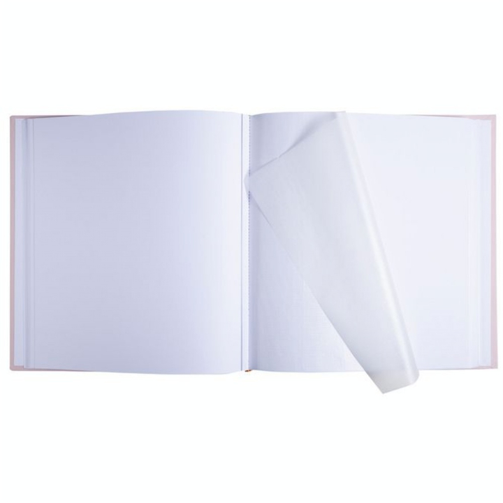 Album Photo Livre 60 pages blanches 29 x 32 cm Ellipse Rose - Exacompta - Rougier et Plé