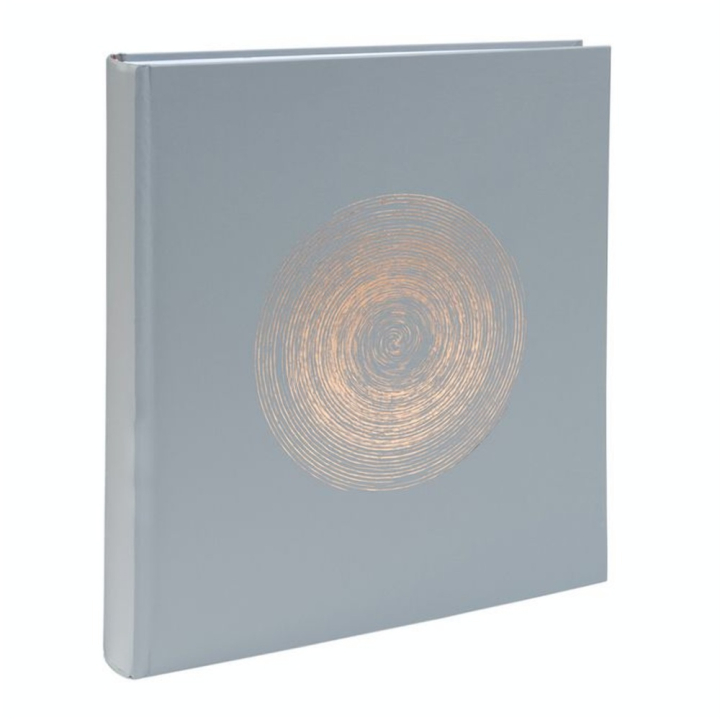 Album Photo Livre 60 pages blanches 29 x 32 cm Ellipse Gris - Exacompta - Rougier et Plé