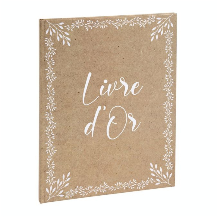 Livre d'Or 100 pages 27 x 22 cm Kraft - Exacompta - Rougier et Plé