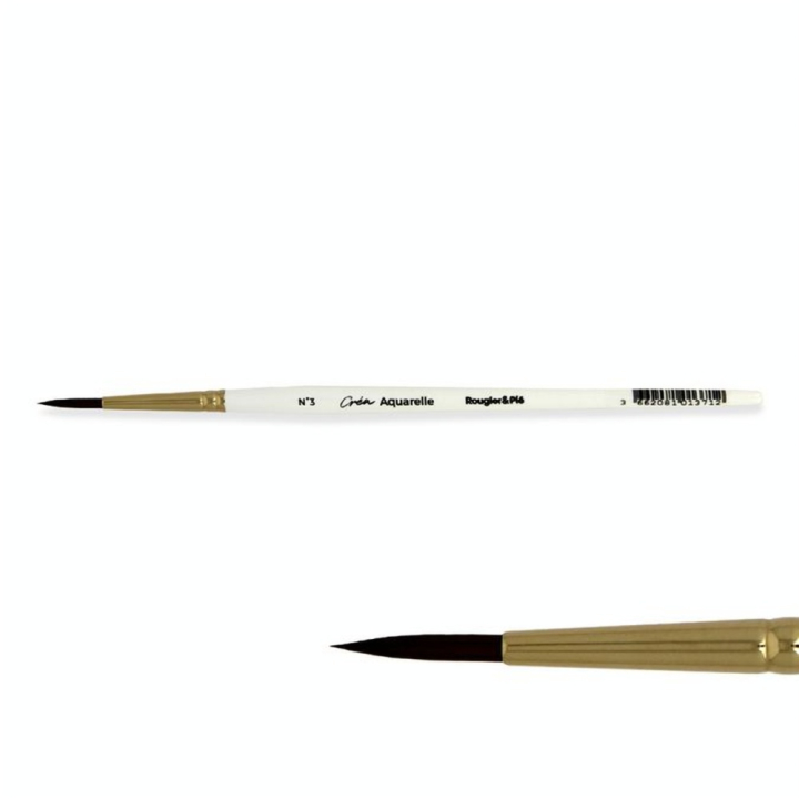 Pinceau aquarelle Rond synthétique Créa - Rougier&Plé - Rougier et Plé
