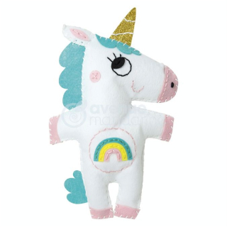 Kit DIY Little Couz'in Alicia la Licorne - Avenue Mandarine - Rougier et Plé