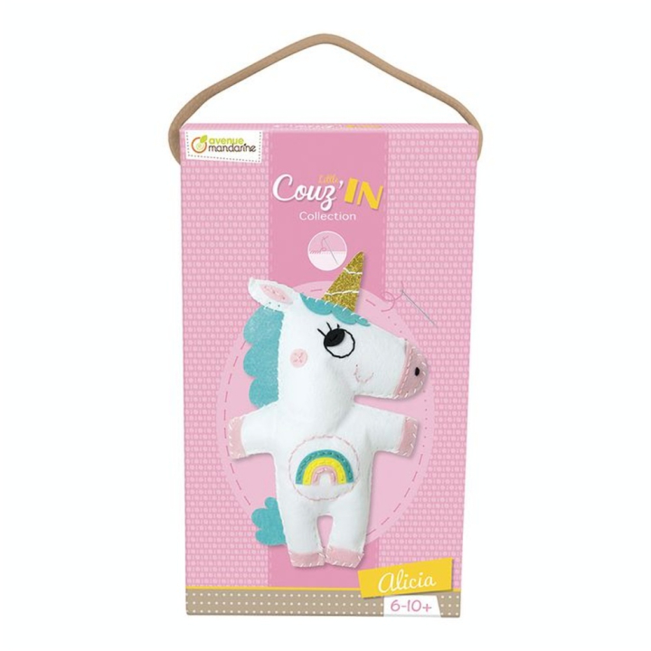 Kit DIY Little Couz'in Alicia la Licorne - Avenue Mandarine - Rougier et Plé