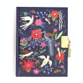 Journal intime 11 x 14 cm Oiseaux et Fleurs - Avenue Mandarine - Rougier et Plé