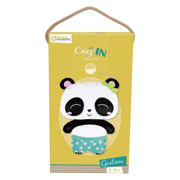 Kit DIY Little Couz'in Gustave le Panda - Avenue Mandarine - Rougier et Plé