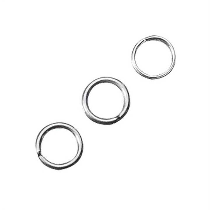 Anneau métal argenté Ø 8 mm 20 pcs - Rayher - Rougier et Plé
