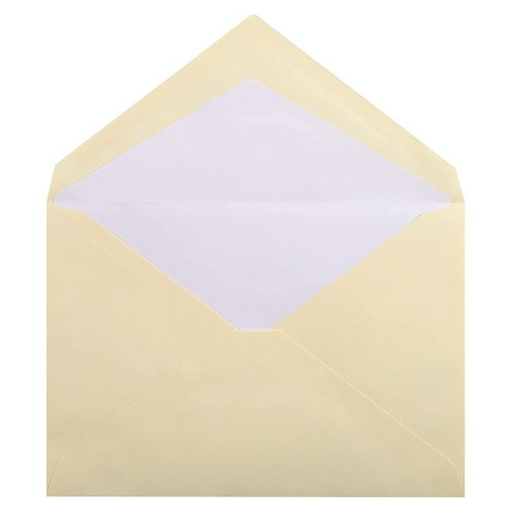 Enveloppe C5 Vergé de France Ivoire 25 pcs - G. Lalo - Rougier et Plé