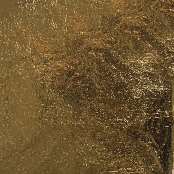 Feuilles à dorer Déco Métal Doré 14 x 14 cm 5 pcs - Rayher - Rougier et Plé