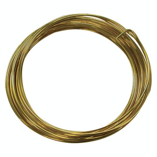 Fil aluminium Ø 1,5 mm 5 m Or - Graine Créative - Rougier et Plé