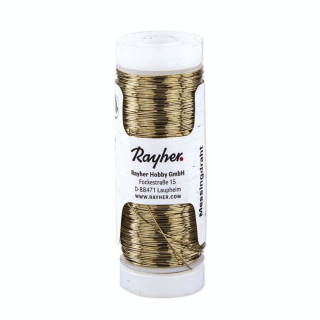 Fil laiton Ø 0,3 mm 150 m - Rayher - Rougier et Plé