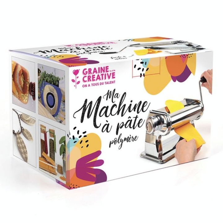 Machine à pâte polymère Laminoir 14 cm - Graine Créative - Rougier et Plé