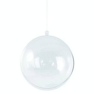 Boule en plastique en 2 parties Ø 5 cm - Rayher - Rougier et Plé
