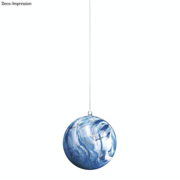 Boule en plastique en 2 parties Ø 8 cm - Rayher - Rougier et Plé