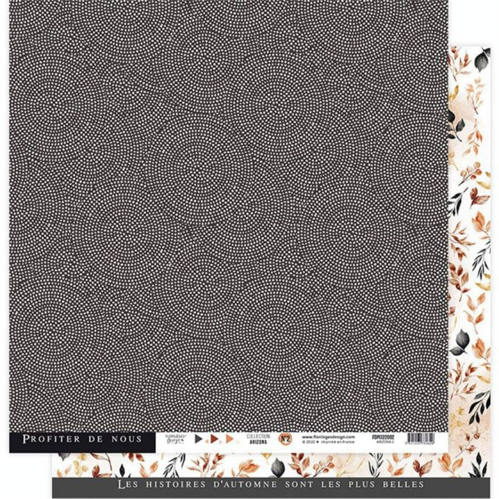 Papier à motifs set Arizona 8 pcs - Florilèges Design - Rougier et Plé