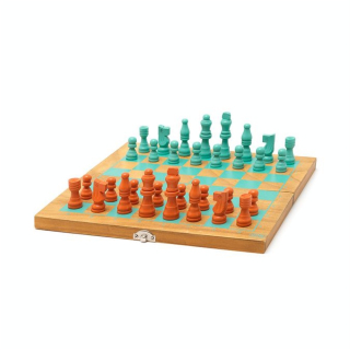 Coffret en Bois Jeu d'échecs et de Dames - Legami - Rougier et Plé