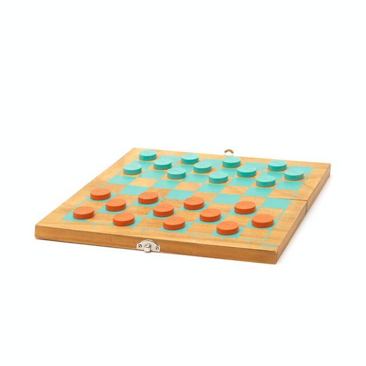 Coffret en Bois Jeu d'échecs et de Dames - Legami - Rougier et Plé