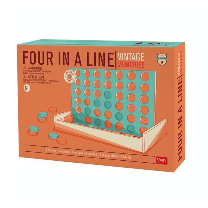Jeu en Bois 4 en Ligne - Legami - Rougier et Plé