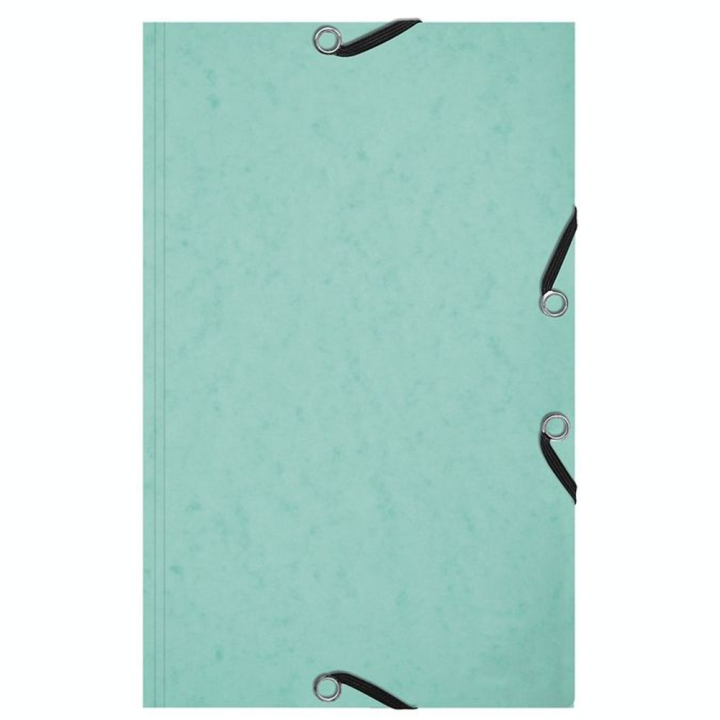 Chemise à élastique 3 rabats Aquarel + 25 Fiches Bristol 12.5 x 20 cm - Exacompta - Rougier et Plé
