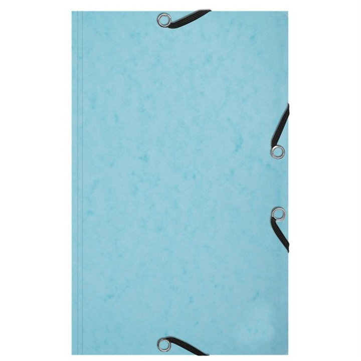 Chemise à élastique 3 rabats Aquarel + 25 Fiches Bristol 12.5 x 20 cm - Exacompta - Rougier et Plé