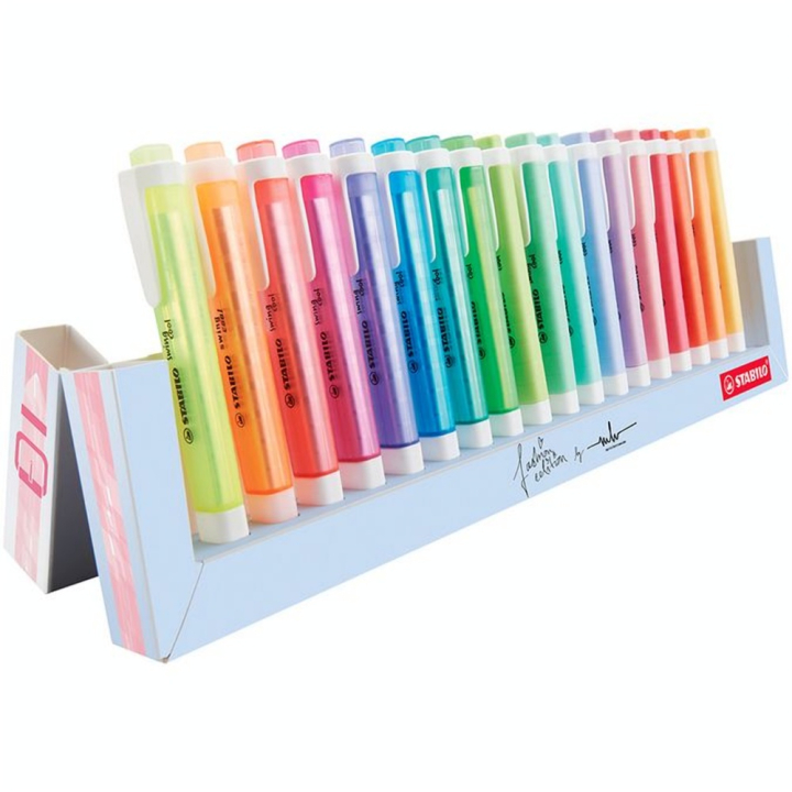 Surligneur swing cool Coffret Chevalet de 18 couleurs - STABILO - Rougier et Plé