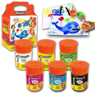 Peinture pour enfant Gouache Néfertari 6 x 50 ml - Cléopatre - Rougier et Plé