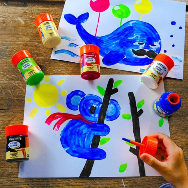 Peinture pour enfant Gouache Néfertari 6 x 50 ml - Cléopatre - Rougier et Plé