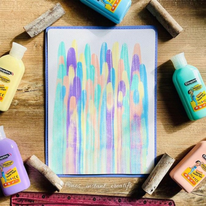 Peinture pour enfant Gouache Néfertari Pastel 5 x 100 ml - Cléopatre - Rougier et Plé