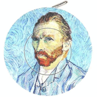 Mètre enrouleur Autoportrait de Van Gogh - Bohin - Rougier et Plé