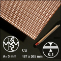 Tôle ondulée 2 sens en aluminium motif 3 mm - Schulcz - Rougier et Plé