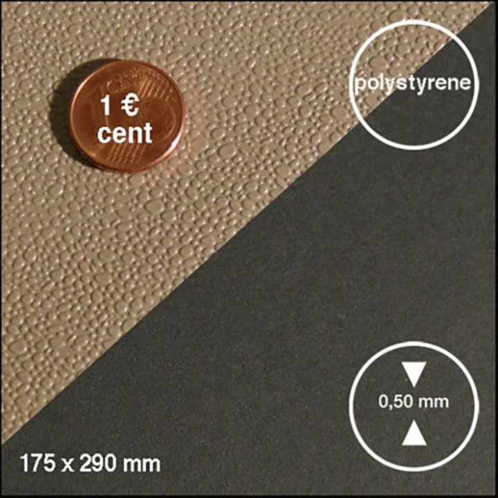 Plaque Crépi motif 1 mm - Schulcz - Rougier et Plé