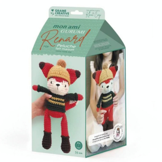 Amigurumi Renard 35 cm - Graine Créative - Rougier et Plé