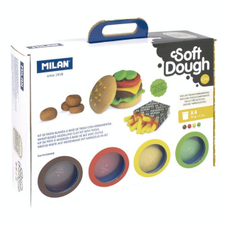 Pâte à modeler Soft Dough kit Maison des burgers - MILAN - Rougier et Plé
