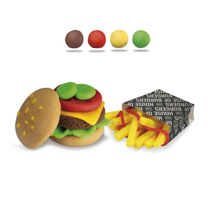 Pâte à modeler Soft Dough kit Maison des burgers - MILAN - Rougier et Plé