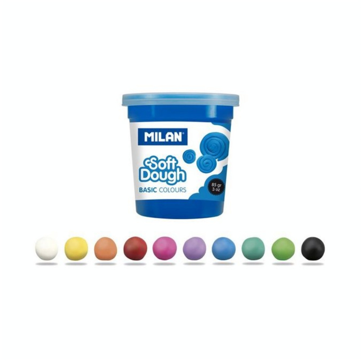 Pâte à modeler souple Soft Dough au blé 116 g - MILAN - Rougier et Plé