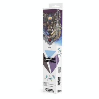Diamond Painting Kit Loup 40 x 50 cm - Graine Créative - Rougier et Plé