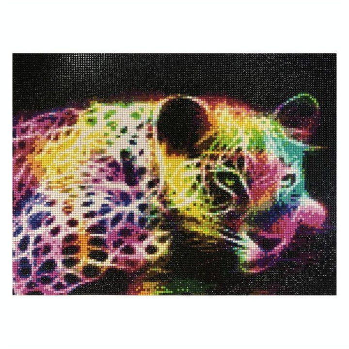 Diamond Painting Kit Léopard 30 x 40 cm - Graine Créative - Rougier et Plé