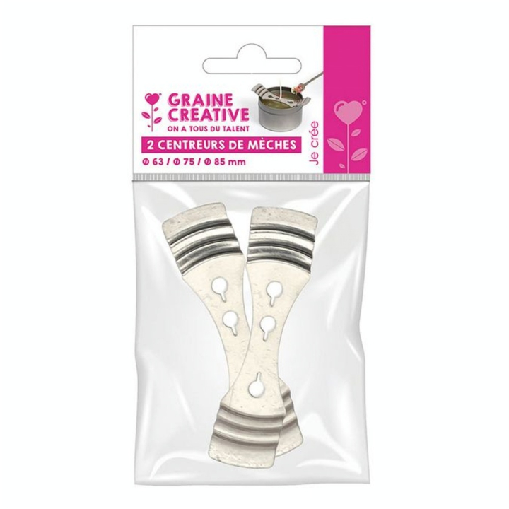 Centreurs de mèches x 2 pcs - Graine Créative - Rougier et Plé