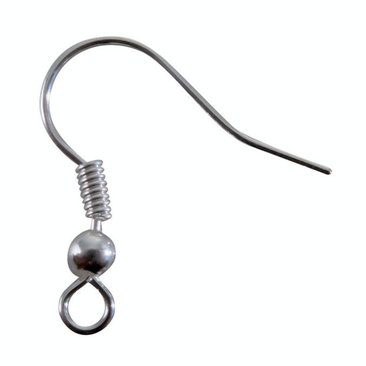 Boucles d'oreille pendantes argentées à customiser 6 pcs - Graine Créative - Rougier et Plé