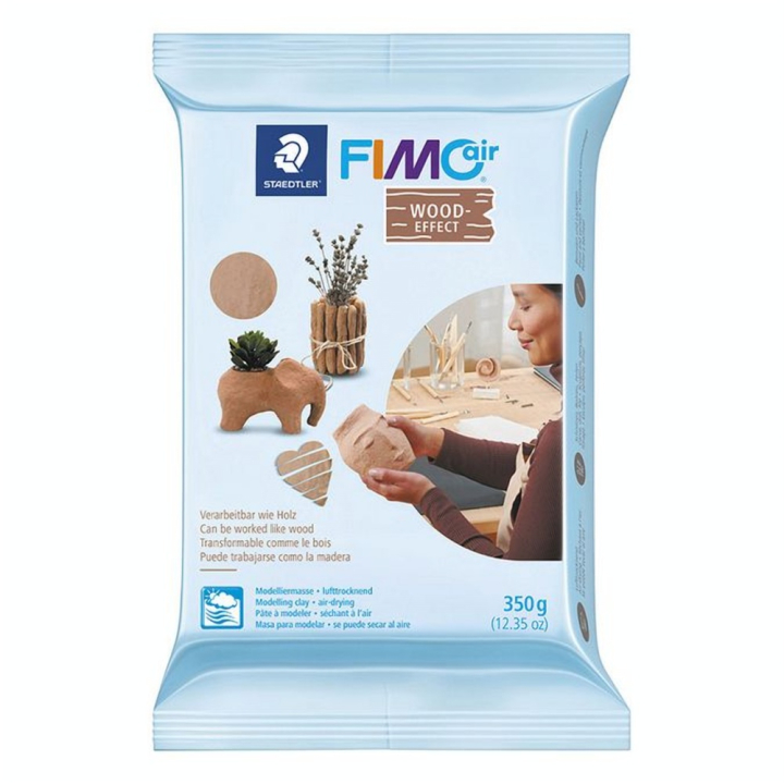 Pâte polymère effect bois 350 g - Fimo Air - Rougier et Plé