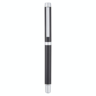 Stylo roller Balthazar Noir + 2 Recharges - Editions Oberthur - Rougier et Plé