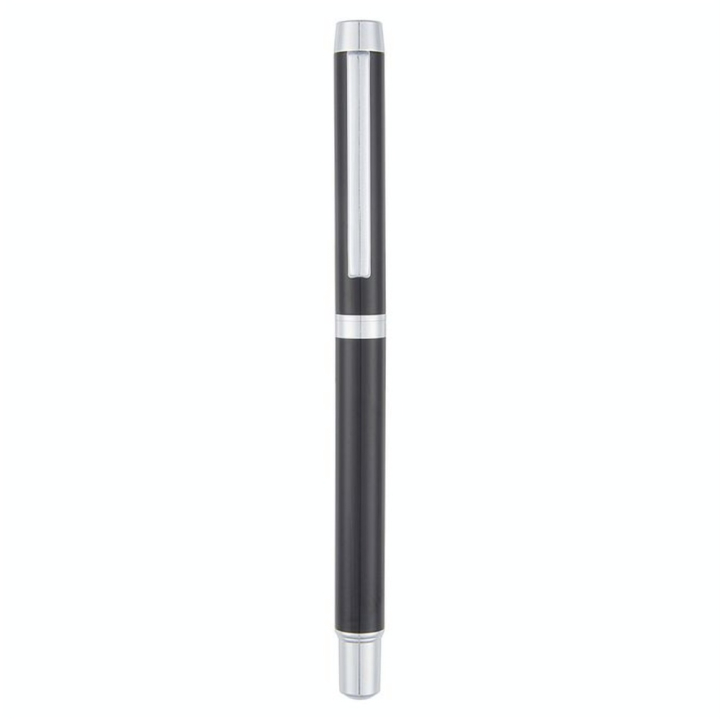 Stylo roller Balthazar Noir + 2 Recharges - Editions Oberthur - Rougier et Plé