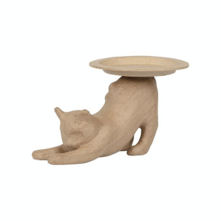 Plateau Chat 22 x 6,5 x 12 cm - Décopatch - Rougier et Plé