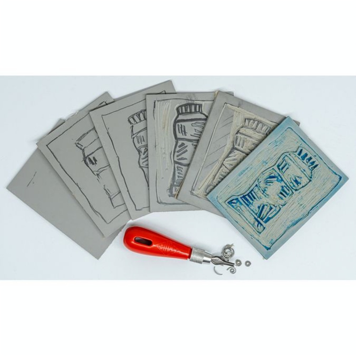 Kit d'initiation à la linogravure - Lefranc Bourgeois - Rougier et Plé