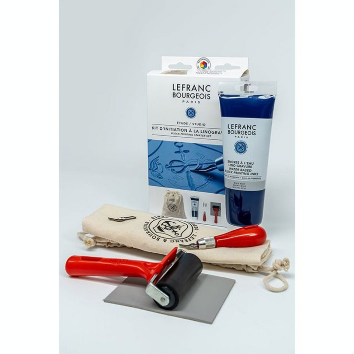 Kit d'initiation à la linogravure - Lefranc Bourgeois - Rougier et Plé