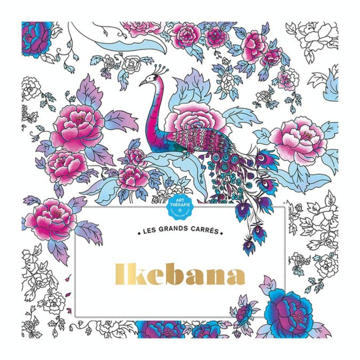Les grands carrés d'Art-thérapie Ikebana - Hachette - Rougier et Plé