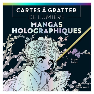 Cartes à gratter de lumière Mangas Holographiques - Hachette - Rougier et Plé