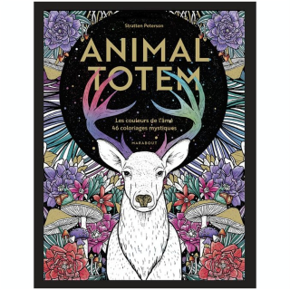 Animal Totem - 46 coloriages mystiques - Hachette - Rougier et Plé