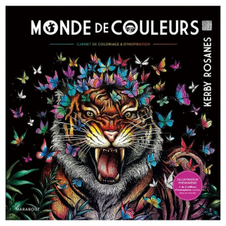 Carnet de coloriage Monde de couleurs - Hachette - Rougier et Plé